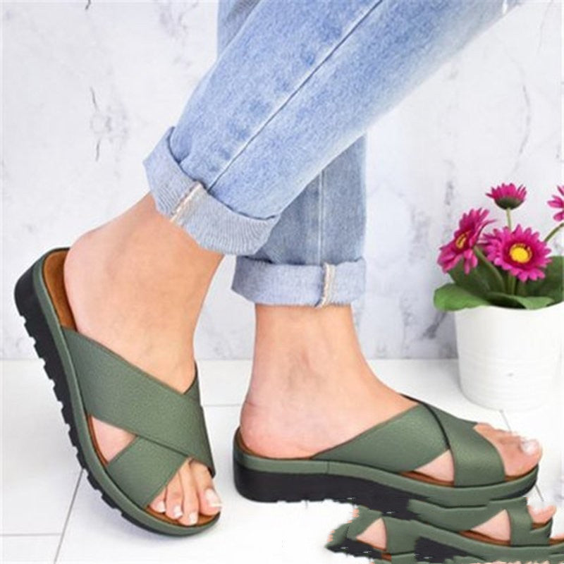Oversized Light-soled Sandals