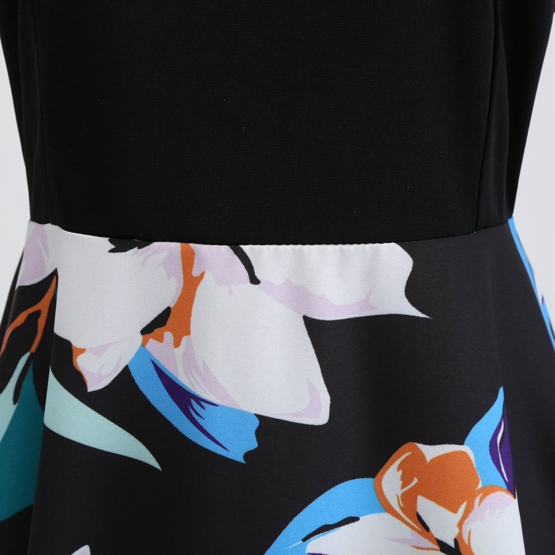Vest Stitching Large Swing Dress Digital Printing Ribbon