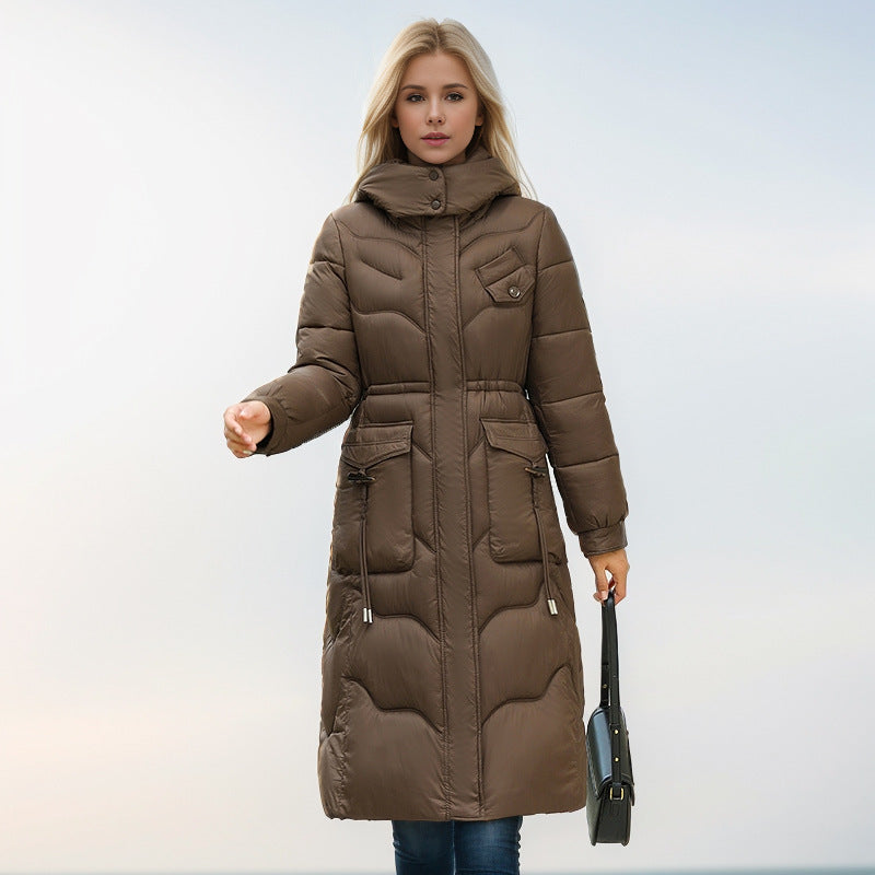 Fashion Slim-fit Thickened Temperament Warm Winter Cotton-padded Jacket