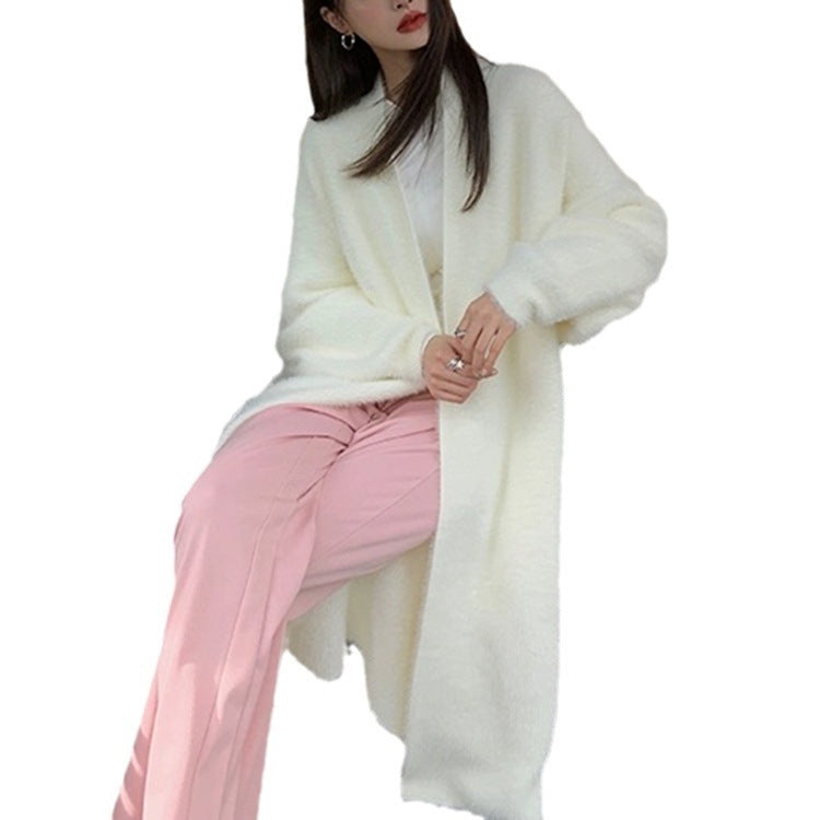 Long Below The Knee Sweater Cardigan For Women