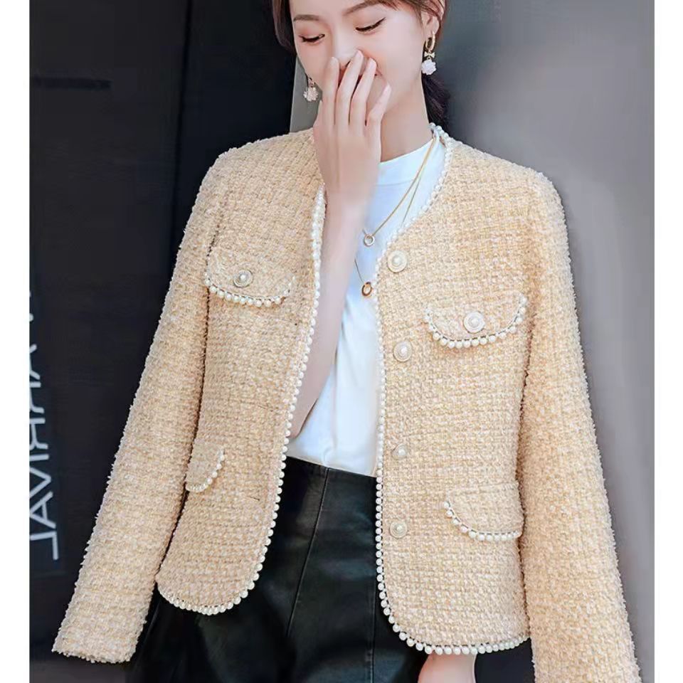 High-end Chanel Coat Women's Autumn And Winter Elegant Socialite