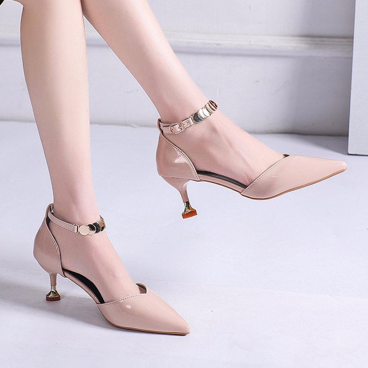 Fashion New Women's High Stiletto Sandals Pointed Toe