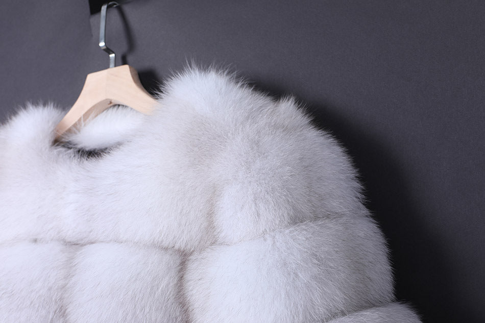 Women's Fashionable New Fur Warm Coat