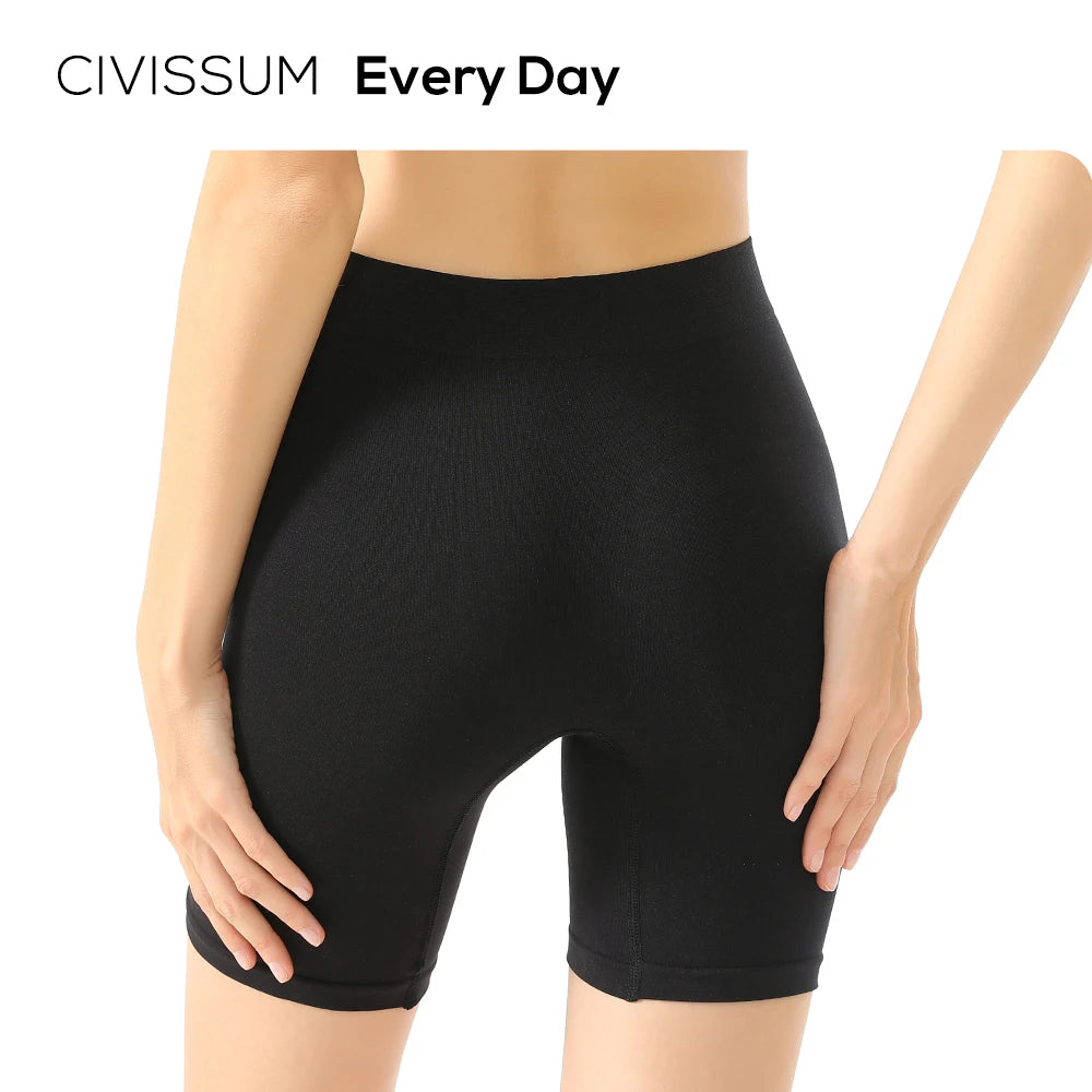 SexyDaily Store Every Day Women Boyshort Skin Friendly & Super Elastic Underpants Shaper Shorts Anti-Chafing Plus Size 0010