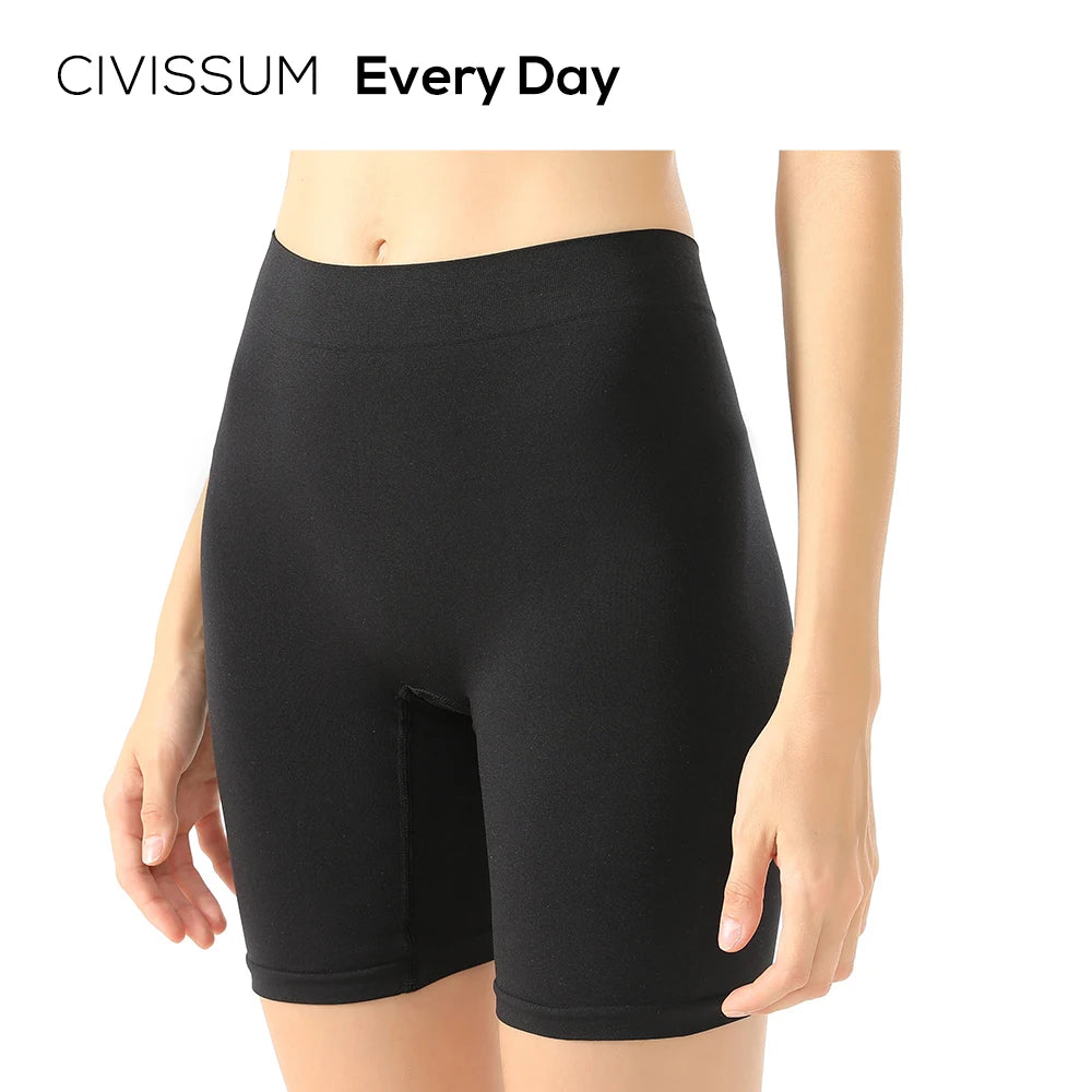 SexyDaily Store Every Day Women Boyshort Skin Friendly & Super Elastic Underpants Shaper Shorts Anti-Chafing Plus Size 0010