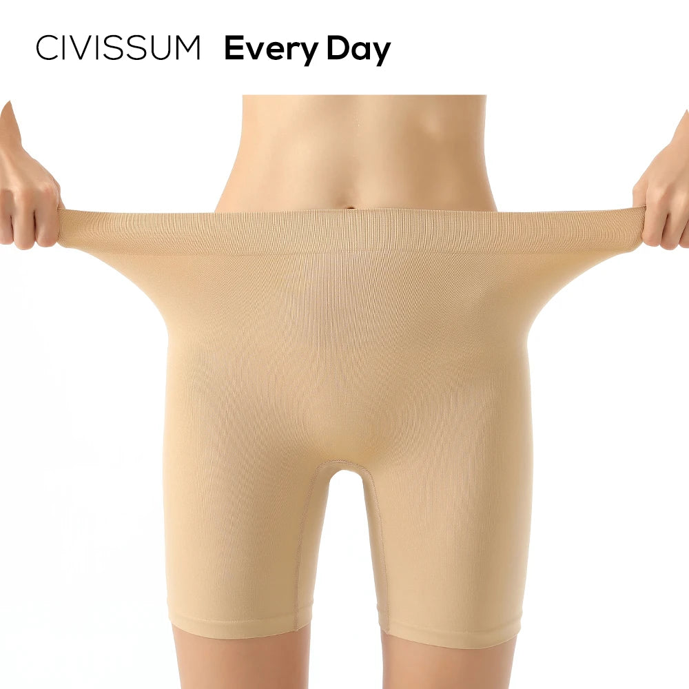 SexyDaily Store Every Day Women Boyshort Skin Friendly & Super Elastic Underpants Shaper Shorts Anti-Chafing Plus Size 0010
