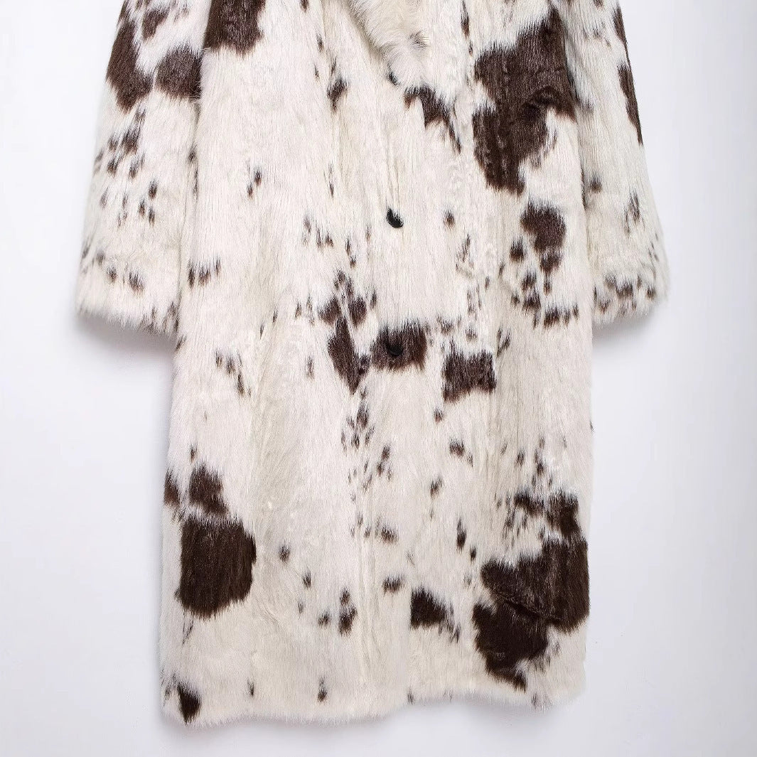 Women's Fashion Personalized Animal Printed Coat